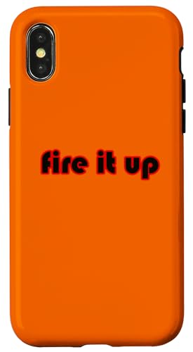 Fire it Up Grillen BBQ Cookout Hülle für iPhone X/XS Fire it Up Grillen BBQ Cookout Hülle für iPhone X/XS von Buy Cool Shirts
