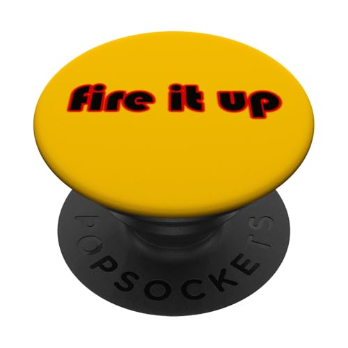 Fire it Up Grillen BBQ Cookout PopSockets Klebender PopGrip Fire it Up Grillen BBQ Cookout PopSockets Klebender PopGrip von Buy Cool Shirts