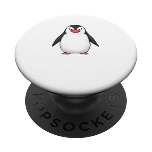 Wütender Pinguin PopSockets Klebender PopGrip Wütender Pinguin PopSockets Klebender PopGrip von Buy Cool Shirts