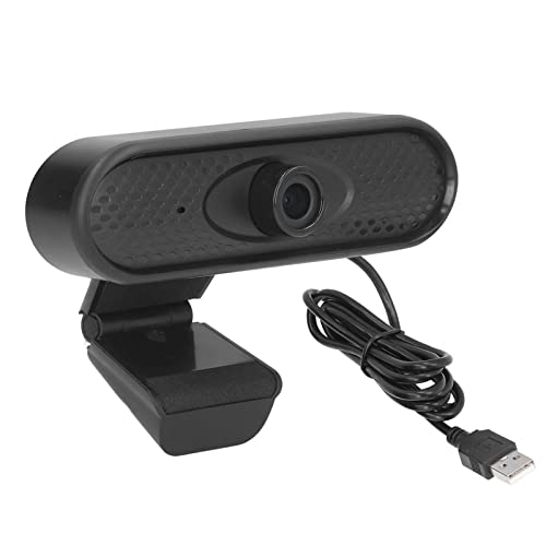 BuyWeek Webcam mit Mikrofon, Full HD 1080P Webkamera, USB-Computerkamera mit Klemme, Autofokus, Stereo-Rauschunterdrückung von BuyWeek