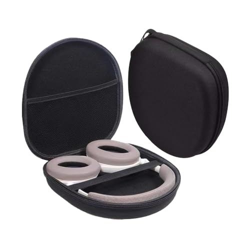 Kopfhörer Tasche Over Ear, Headset Hartschalen Aufbewahrung Case Ohrhörer Schutztasche Case Reisetasche Schutzhülle in Schwarz 21 x 18,5 cm x 6cm Kopfhörer Tasche Over Ear, Headset Hartschalen Aufbewahrung Case Ohrhörer Schutztasche Case Reisetasche Schutzhülle in Schwarz 21 x 18,5 cm x 6cm von BHHBMT