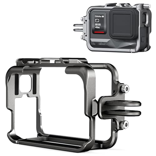 Buziba Metallrahmen-Gehäuse, Aluminium-Schutzkäfig, Metallrahmen, Gehäuse, Halterung für Insta360 Ace Pro Sport-Action-Kamera-Zubehör Buziba Metallrahmen-Gehäuse, Aluminium-Schutzkäfig, Metallrahmen, Gehäuse, Halterung für Insta360 Ace Pro Sport-Action-Kamera-Zubehör von Buziba