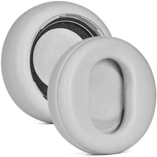 Buziba Ohrpolster für Microsoft Surface 1/2 Headset-Kopfhörer, Ersatz-Ohrpolster, Geräuschunterdrückung, Memory-Schaum (grau) von Buziba