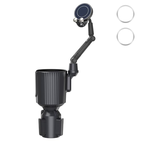 Bvdfgk Handy und Getränkehalter fürs Auto - 2 in 1 Handyhalter für Ihren Getränkehalter im Auto, Verstellbarer Handyhalter, drehbarer Getränkehalter, Expander, magnetische Halterung Bvdfgk Handy und Getränkehalter fürs Auto - 2 in 1 Handyhalter für Ihren Getränkehalter im Auto, Verstellbarer Handyhalter, drehbarer Getränkehalter, Expander, magnetische Halterung von Bvdfgk