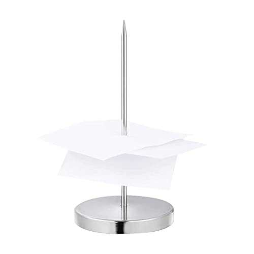 Bvizyelck Checkspindel, Ticketspindel, Spieß, Restaurant, Restaurant, Checkspindel, verchromter Quittungshalter, Papierhalter für Restaurant, Küche, Mitnehmen Bvizyelck Checkspindel, Ticketspindel, Spieß, Restaurant, Restaurant, Checkspindel, verchromter Quittungshalter, Papierhalter für Restaurant, Küche, Mitnehmen von Bvizyelck