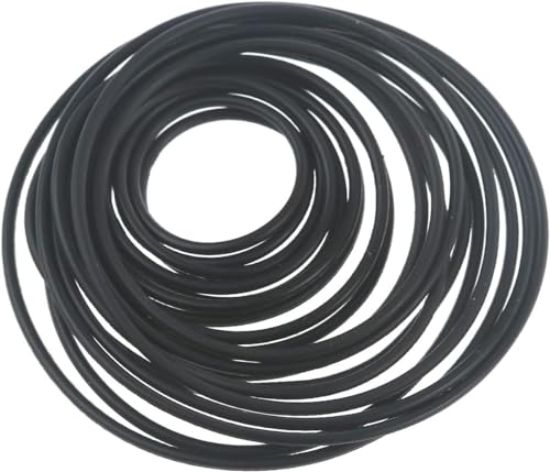 Gummiriemen für Recorder, Breite 1,5 mm, rund, für Reparatur, Wartung, Videozubehör, Kassettenriemen, Ersatzband, rund, 20 Stück Gummiriemen für Recorder, Breite 1,5 mm, rund, für Reparatur, Wartung, Videozubehör, Kassettenriemen, Ersatzband, rund, 20 Stück von Bwexxt