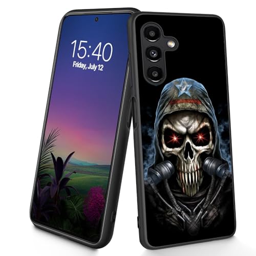 Bxgolkgd Schutzhülle für Galaxy A56 5G, dünn, weich, TPU-Silikon, stoßfest, rutschfest, für Samsung Galaxy A56 5G 2025, 6,7 Zoll, Skelett Bxgolkgd Schutzhülle für Galaxy A56 5G, dünn, weich, TPU-Silikon, stoßfest, rutschfest, für Samsung Galaxy A56 5G 2025, 6,7 Zoll, Skelett von Bxgolkgd