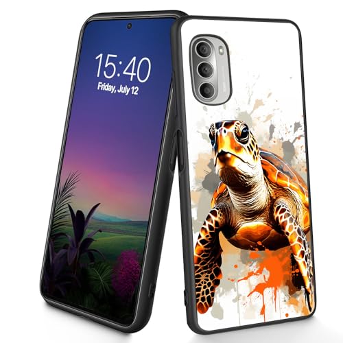 Bxgolkgd Schutzhülle für Moto Edge 2021, schmal, weich, TPU-Silikon, stoßfest, rutschfest, für Motorola Moto Edge 2021, 6,8 Zoll, Schildkröten Bxgolkgd Schutzhülle für Moto Edge 2021, schmal, weich, TPU-Silikon, stoßfest, rutschfest, für Motorola Moto Edge 2021, 6,8 Zoll, Schildkröten von Bxgolkgd