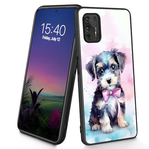 Bxgolkgd Schutzhülle für Moto G Stylus 2021, dünn, weich, TPU-Silikon, stoßfest, rutschfest, für Motorola Moto G Stylus 2021, 17,3 cm (6,8 Zoll), niedlicher Hund von Bxgolkgd