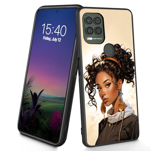 Bxgolkgd Schutzhülle für Moto G Stylus 5G 2021, schmal, weich, TPU-Silikon, stoßfest, rutschfest, für Motorola Moto G Stylus 5G 2021, 17,3 cm (6,8 Zoll), Mädchen von Bxgolkgd