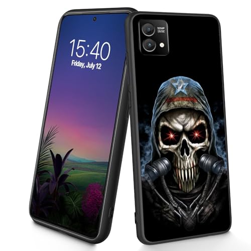 Bxgolkgd Schutzhülle für Moto G Stylus 5G 2023, schmal, weich, TPU-Silikon, stoßfest, rutschfest, für Motorola Moto G Stylus 5G 2023, 16,8 cm (6,6 Zoll), Skelett von Bxgolkgd