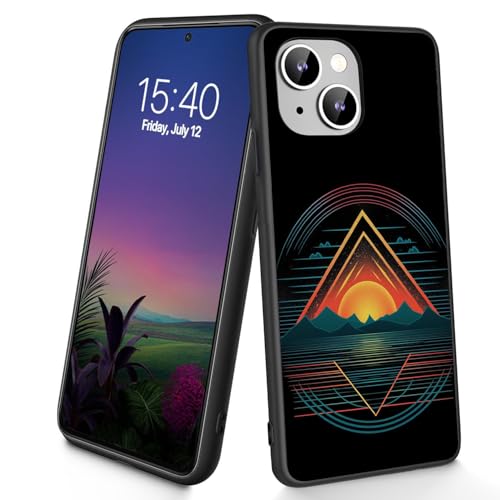 Bxgolkgd Schutzhülle für iPhone 11, dünn, weiches TPU-Silikon, stoßfest, rutschfest, für Apple iPhone 11 2019, 15,5 cm (6,1 Zoll), Sonnenaufgang von Bxgolkgd