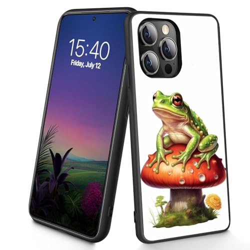 Bxgolkgd Schutzhülle für iPhone 12 Pro Max, dünn, weich, TPU-Silikon, stoßfest, rutschfest, für Apple iPhone 12 Pro Max 2020, 6,7 Zoll, Pilzfrosch Bxgolkgd Schutzhülle für iPhone 12 Pro Max, dünn, weich, TPU-Silikon, stoßfest, rutschfest, für Apple iPhone 12 Pro Max 2020, 6,7 Zoll, Pilzfrosch von Bxgolkgd