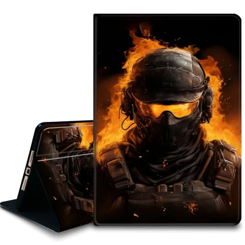 Bxgolkgd Tablet-Schutzhülle für iPad Air 27,9 cm (11 Zoll) M2 (2024), iPad Air 5. / 4. Generation, 10,9 Zoll (2022/2020), stoßfeste Standhülle mit Wärmeableitung, automatische Wake-/Sleep-Funktion von Bxgolkgd