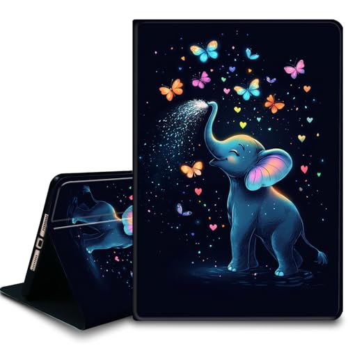 Bxgolkgd Tablet-Schutzhülle für iPad Air 27,9 cm (11 Zoll) M2 (2024), iPad Air 5. / 4. Generation, 27,7 cm (10,9 Zoll), stoßfeste Standhülle mit Wärmeableitung, automatische Wake-/Sleep-Funktion von Bxgolkgd