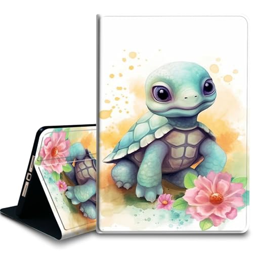 Bxgolkgd Tablet-Schutzhülle für iPad Pro 13 Zoll, iPad 7. Generation 2024, stoßfeste Standhülle mit Wärmeableitung, automatische Wake-/Sleep-Funktion, Wasserfarben-Schildkröte Bxgolkgd Tablet-Schutzhülle für iPad Pro 13 Zoll, iPad 7. Generation 2024, stoßfeste Standhülle mit Wärmeableitung, automatische Wake-/Sleep-Funktion, Wasserfarben-Schildkröte von Bxgolkgd