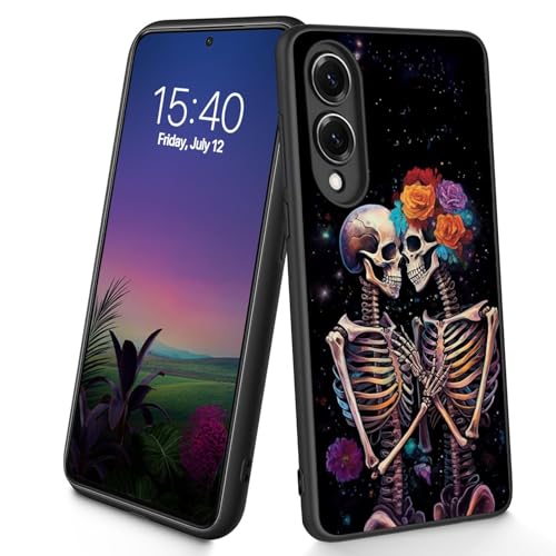 Bxgolkgd Tasche für Galaxy S25 Edge, Schlank Weich TPU Silikon Stoßfest Rutschfest Schutz Hülle für Samsung Galaxy S25 Edge 2025 17.0 cm, Lovers Skeletons Bxgolkgd Tasche für Galaxy S25 Edge, Schlank Weich TPU Silikon Stoßfest Rutschfest Schutz Hülle für Samsung Galaxy S25 Edge 2025 17.0 cm, Lovers Skeletons von Bxgolkgd