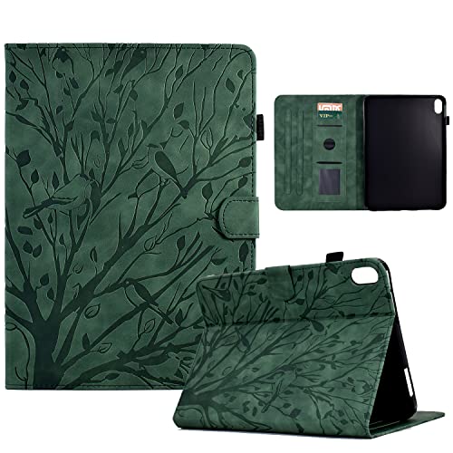 Bxithnr® Hülle für Lenovo Tab P11 (TB-J606/TB-J607) / P11 Plus TB-J616 Tablet Schutzhülle PU Leder mit Standfunktion und Stifthalter, Flip Cover Case für Lenovo Tab P11/ P11 Plus 11 Zoll - Grün von Bxithnr