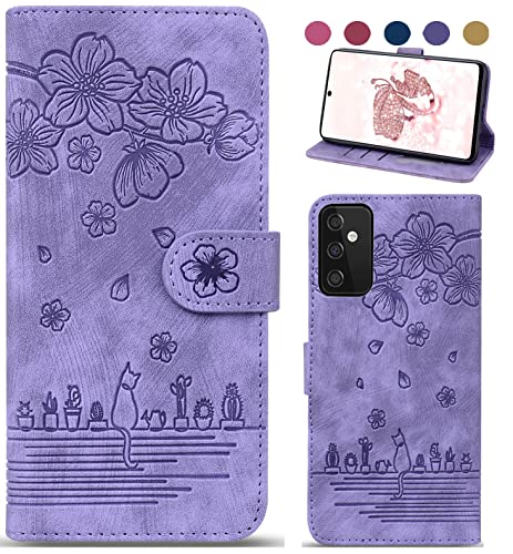 Bxithnr Handyhülle für Samsung Galaxy A54 5G Hülle, Samsung Galaxy A54 Hülle Leder Tasche Klapphülle Brieftasche Magnetverschluss Flipcase Cover mit Standfunction für Samsung A54 5G Hülle - Lila Bxithnr Handyhülle für Samsung Galaxy A54 5G Hülle, Samsung Galaxy A54 Hülle Leder Tasche Klapphülle Brieftasche Magnetverschluss Flipcase Cover mit Standfunction für Samsung A54 5G Hülle - Lila von Bxithnr