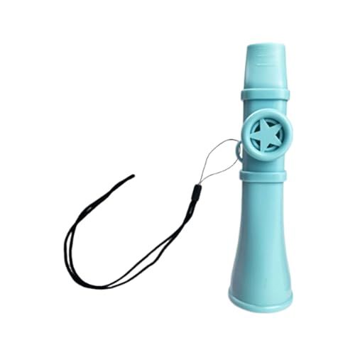 Kazoo Instrument, Mundharmonika für Erwachsene Kinder, leicht zu Spielen Tragbares Kazoo Musikinstrument für Gitarre, Ukulele, Geige, Klavier, Keyboard, Wiederverwendbares Comfortable Pfeife (Blau) von Bxjinkele