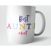 Best Auntie Ever Mug von By IWOOT