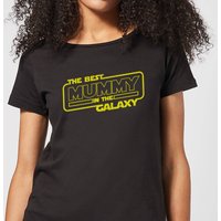 Best Mummy In The Galaxy Women's T-Shirt - Black - 3XL von By IWOOT