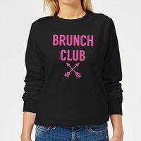 Brunch Club Women's Sweatshirt - Black - 5XL von By IWOOT