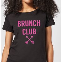 Brunch Club Women's T-Shirt - Black - 3XL Brunch Club Women's T-Shirt - Black - 3XL von By IWOOT