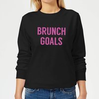 Brunch Goals Women's Sweatshirt - Black - 5XL von By IWOOT