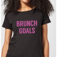 Brunch Goals Women's T-Shirt - Black - 3XL von By IWOOT