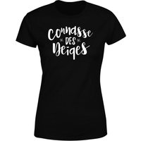 Connasse Des Neiges Women's T-Shirt - Black - 3XL von By IWOOT