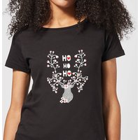 Ho Ho Ho Women's T-Shirt - Black - 3XL Ho Ho Ho Women's T-Shirt - Black - 3XL von By IWOOT