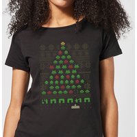 Invaders From Space Women's T-Shirt - Black - 3XL von By IWOOT