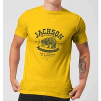Jackson Men's T-Shirt - Yellow - XS von By IWOOT