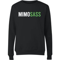 Mimsass Women's Sweatshirt - Black - 5XL von By IWOOT