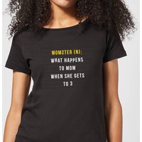 Momster Women's T-Shirt - Black - 3XL von By IWOOT