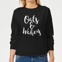 Oats and Wahey Women's Sweatshirt - Black - 5XL von By IWOOT