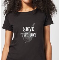 Sieve The Day Women's T-Shirt - Black - 3XL von By IWOOT