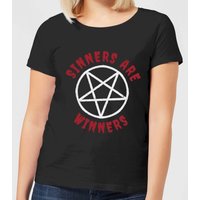 Sinners are Winners Women's T-Shirt - Black - 3XL von By IWOOT