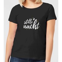 Stille Nacht Frauen T-Shirt - Schwarz - 3XL von By IWOOT