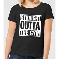 Straight Outta the Gym Women's T-Shirt - Black - 3XL von By IWOOT