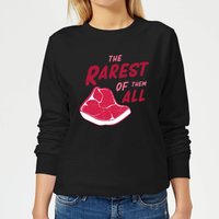 The Rarest Of Them All Women's Sweatshirt - Black - 5XL von By IWOOT
