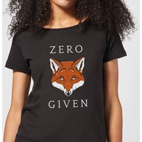 Zero Fox Given Women's T-Shirt - Black - 3XL von By IWOOT