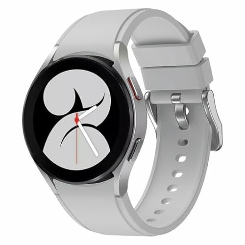 By Qubix - Silikonarmband - Grau - Kompatibel mit Samsung Galaxy Watch 6 Classic - 47mm & 43mm - kompatible Samsung Bänder - Bandbreite: 20mm, one size, Silikon By Qubix - Silikonarmband - Grau - Kompatibel mit Samsung Galaxy Watch 6 Classic - 47mm & 43mm - kompatible Samsung Bänder - Bandbreite: 20mm, one size, Silikon von By Qubix