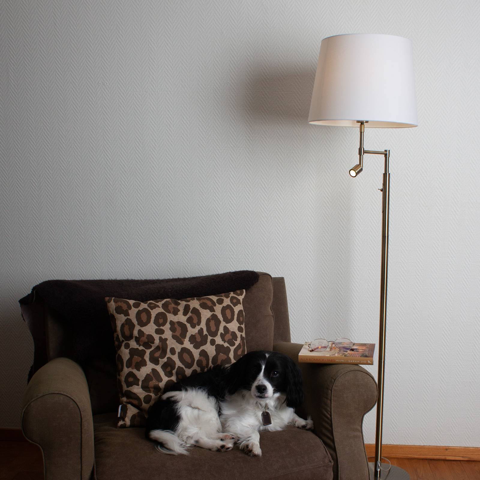 By Rydéns Orlando Stehlampe Leselicht antik/beige By Rydéns Orlando Stehlampe Leselicht antik/beige von By Rydéns