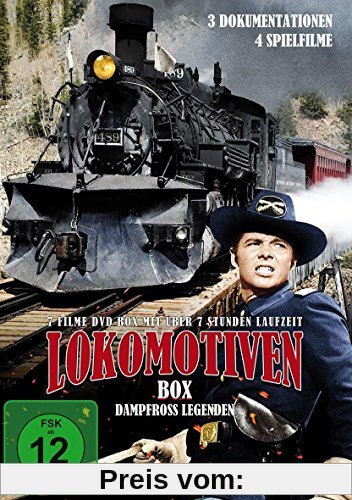 Lokomotiven Box - Dampfross Legenden [2 DVDs] von Byron Haskin