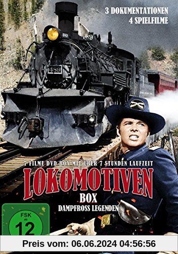 Lokomotiven Box - Dampfross Legenden [2 DVDs] von Byron Haskin