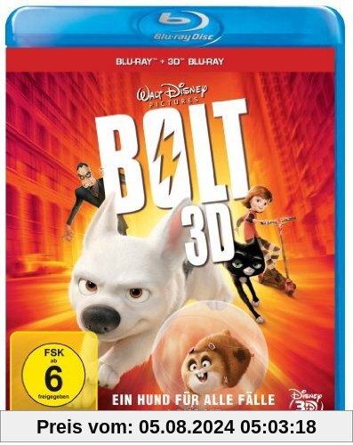 Bolt - Ein Hund für alle Fälle (+ Blu-ray 3D) [Blu-ray] von Byron Howard