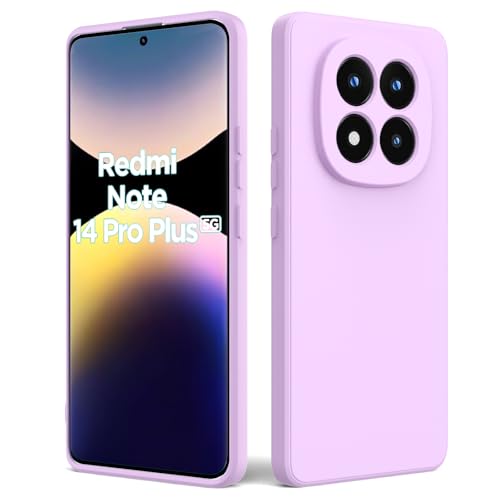 Byvuwiay Hülle für Xiaomi Redmi Note 14 Pro 5G, Anti-Scratch Stoßfeste Hülle, TPU Weich Bumper Schutzhülle für Xiaomi Redmi Note 14 Pro 5G - Lila Byvuwiay Hülle für Xiaomi Redmi Note 14 Pro 5G, Anti-Scratch Stoßfeste Hülle, TPU Weich Bumper Schutzhülle für Xiaomi Redmi Note 14 Pro 5G - Lila von Byvuwiay