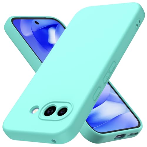 Byvuwiay Hülle kompatibel mit Google Pixel 9a Hülle, weiche TPU Flüssigsilikonhülle, Handyhülle Stoßfest Kratzfest Schutzhülle Google Pixel 9a Case, Hellgrün Byvuwiay Hülle kompatibel mit Google Pixel 9a Hülle, weiche TPU Flüssigsilikonhülle, Handyhülle Stoßfest Kratzfest Schutzhülle Google Pixel 9a Case, Hellgrün von Byvuwiay